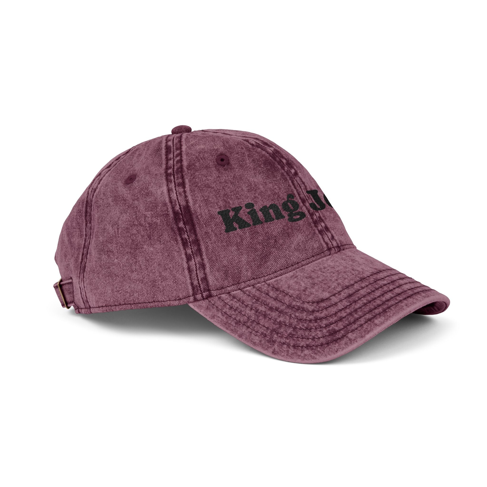 Vintage Embroidered King Jesus Cap