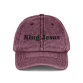 Vintage Embroidered King Jesus Cap