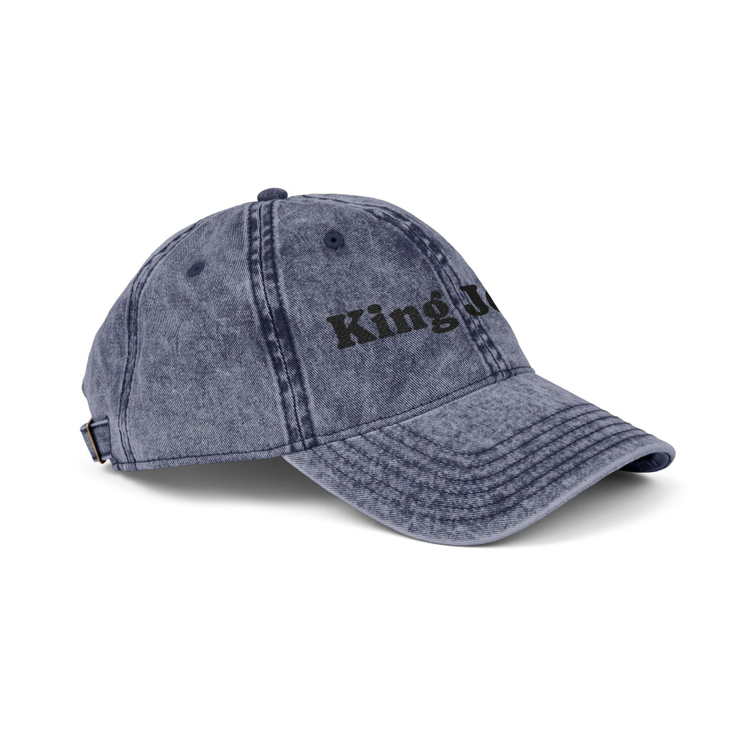 Vintage Embroidered King Jesus Cap