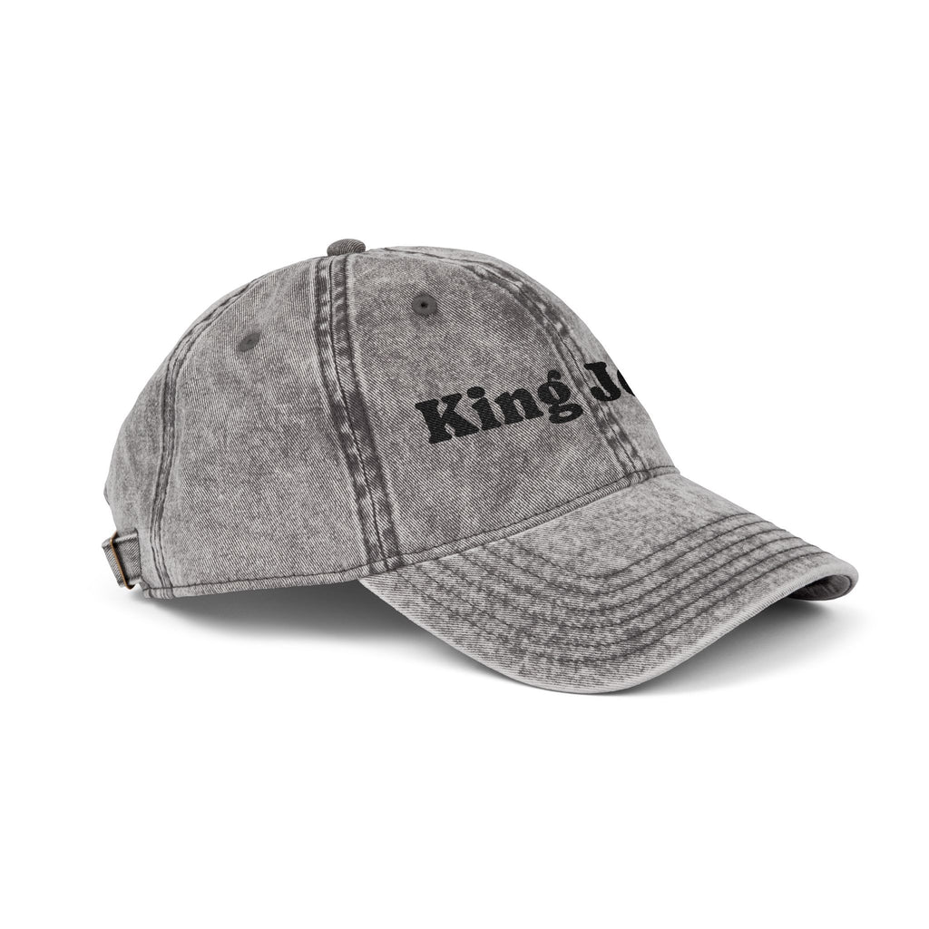 Vintage Embroidered King Jesus Cap